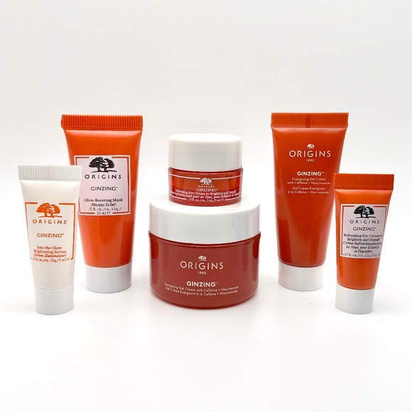Origins Other - Origins GinZing Set Gel Cream Eye Cream Serum Mask NEW